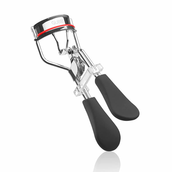 GUBB Eyelash Curler For Women - Suitable for all eye shapes | offers perfect curls | comfortable to hold | elegant design | An Eye Makeup Tool Comes with silicon base - Black