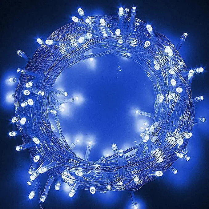 Ecolink StarGlow 9-Meter LED String Light for Decoration | 3-watt, Blue| Pack of 1