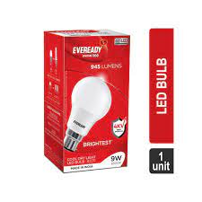 Eveready LED Bulb 9W B22 White 900-945 Lumens For Home | Pack Of 6