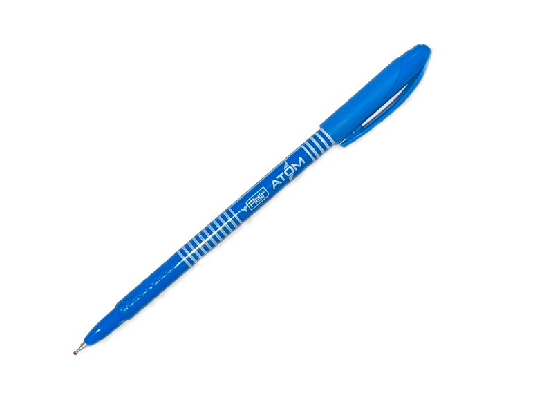 Flair ATOM Blue Ball Pen (50 Pcs Jar) | Office Ball Pen Jar 50 Pcs | Flair Atom Blue Pen Kit 50Pcs