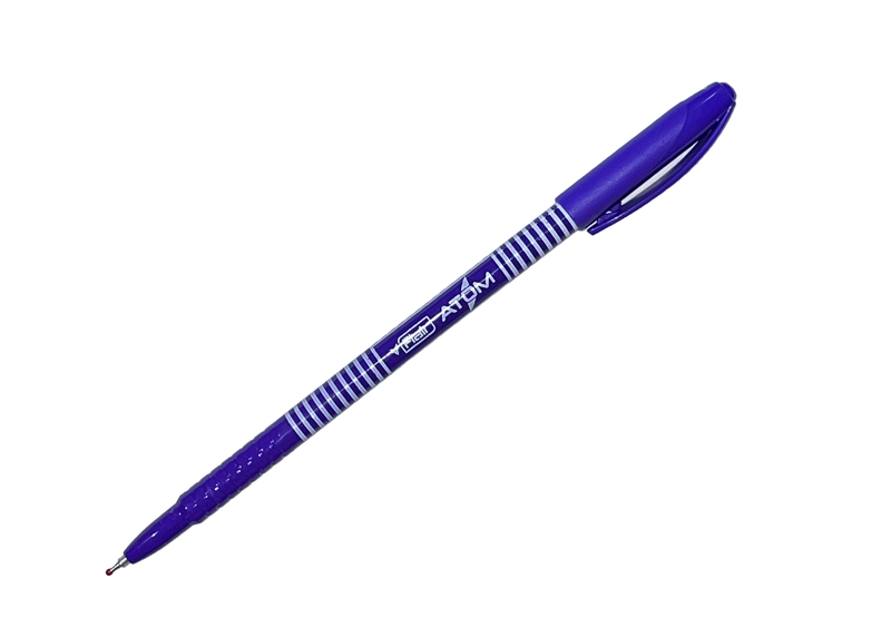 Flair ATOM Blue Ball Pen (50 Pcs Jar) | Office Ball Pen Jar 50 Pcs | Flair Atom Blue Pen Kit 50Pcs