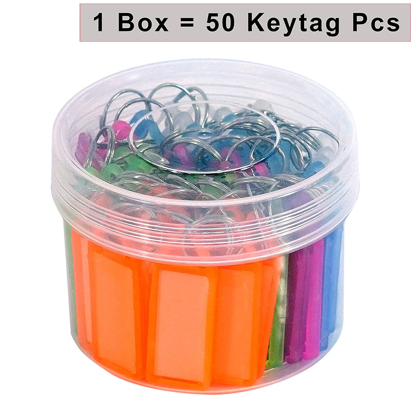 PBHER Key Chain 50 Pcs Jar Plastic