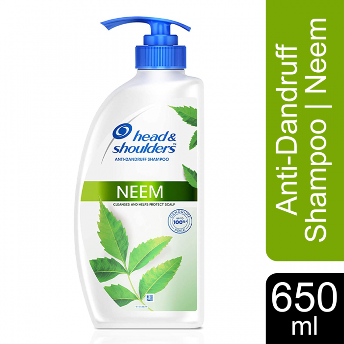 Head & Shoulders Neem, Anti Dandruff Shampoo, 650 ml